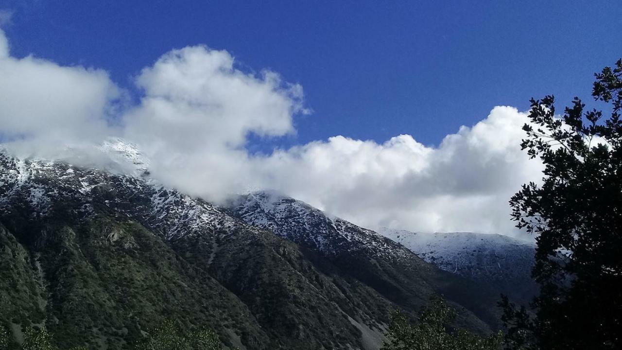 San José de Maipo Casa Lagunillas Tinaja Calienteヴィラ エクステリア 写真